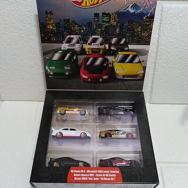 Hot Wheels JDM Themed 6 Pack /Loose Shopee Malaysia