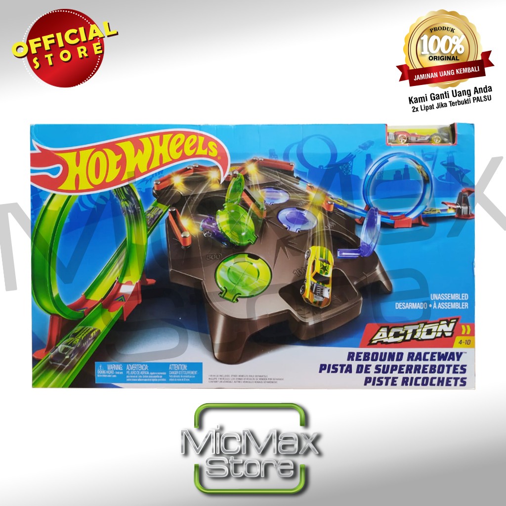 pista hot wheels rebound raceway