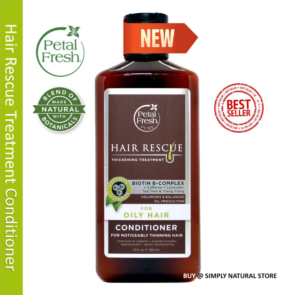 Petal Fresh Hair Rescue Thickening Treatment Conditioner For Oily