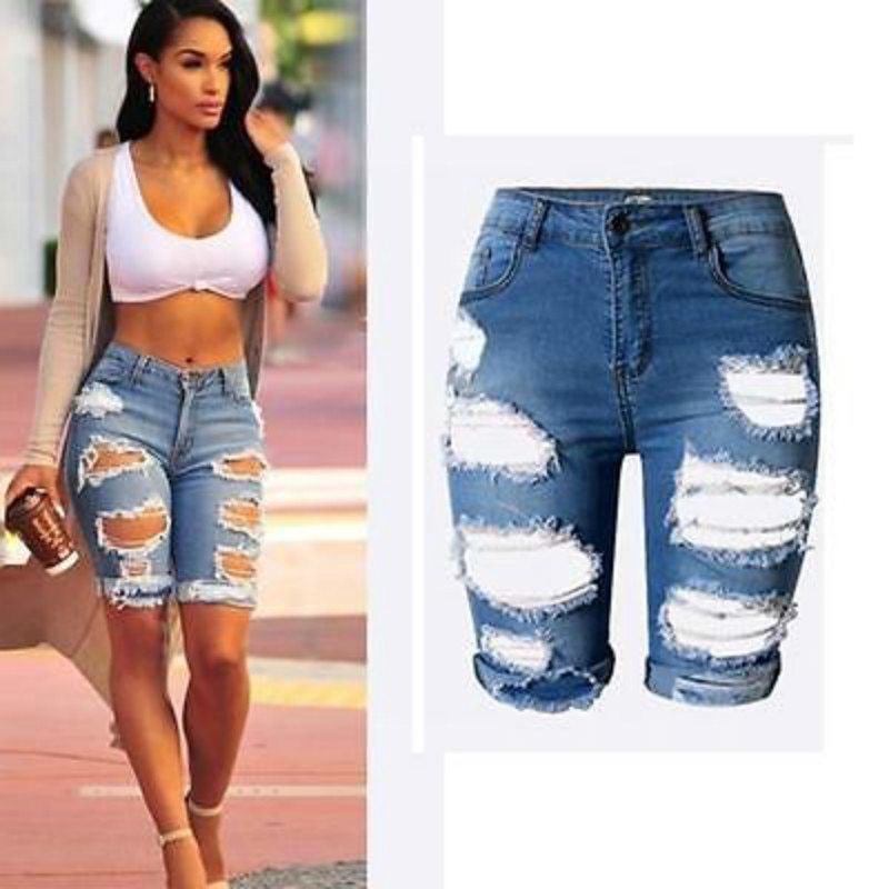 ladies short jeans