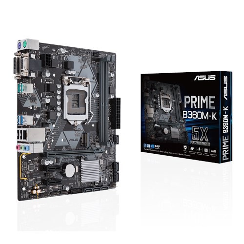 ASUS PRIME B360M-K INTEL SOCKET LGA1151 MOTHERBOARD | Shopee Malaysia