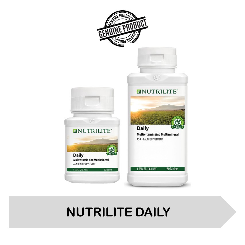 NUTRILITE DAILY MULTIVITAMINS | Shopee Malaysia