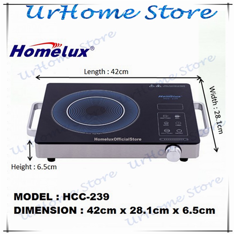 HOMELUX Infrared Cooker Multifunction Portable Cooktop High-power infrared Electric stove Ceramic Cooker pots红外线電磁爐