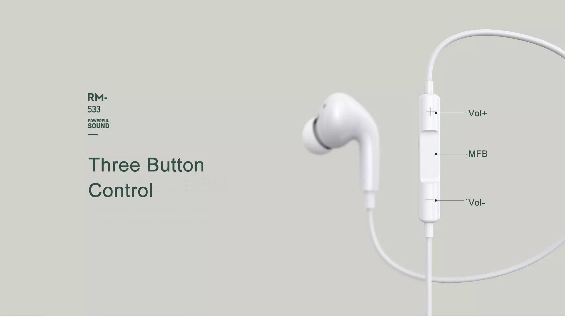 Airplus earbuds volume online control