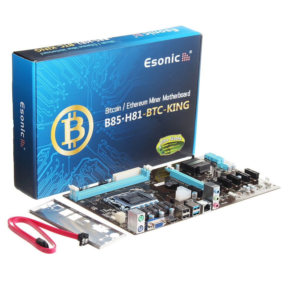 7 Gpu Lga 1150 B85 Btc 6 Pcie Sata Mining Motherboard For Eth - 7 gpu lga 1150 b85 btc 6 pcie sata mining motherboard for eth bitcoin miners shopee malaysia