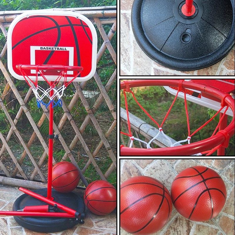 Kids Basketball Toy Metal Hoop&Stand Nonstand toys 150180cm Adjustable Basketball Hoop Indoor