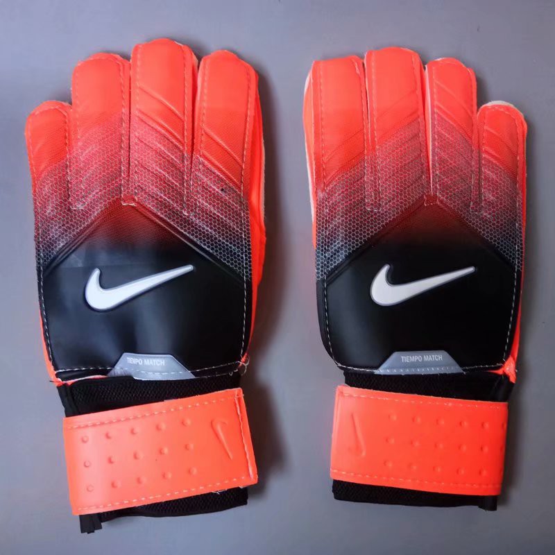 red nike goalie gloves