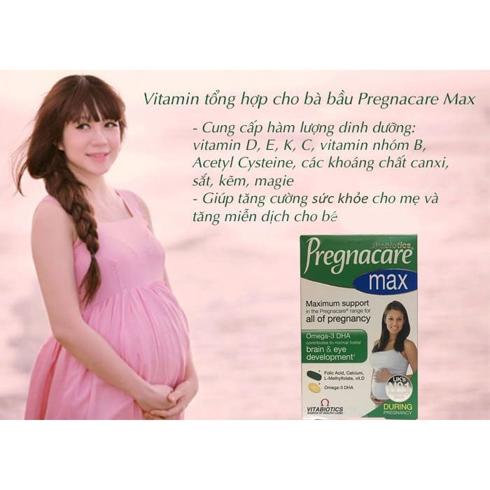 Multivitamin For Pregnant Mothers Pregnacare Max 84 Tablets Shopee Malaysia