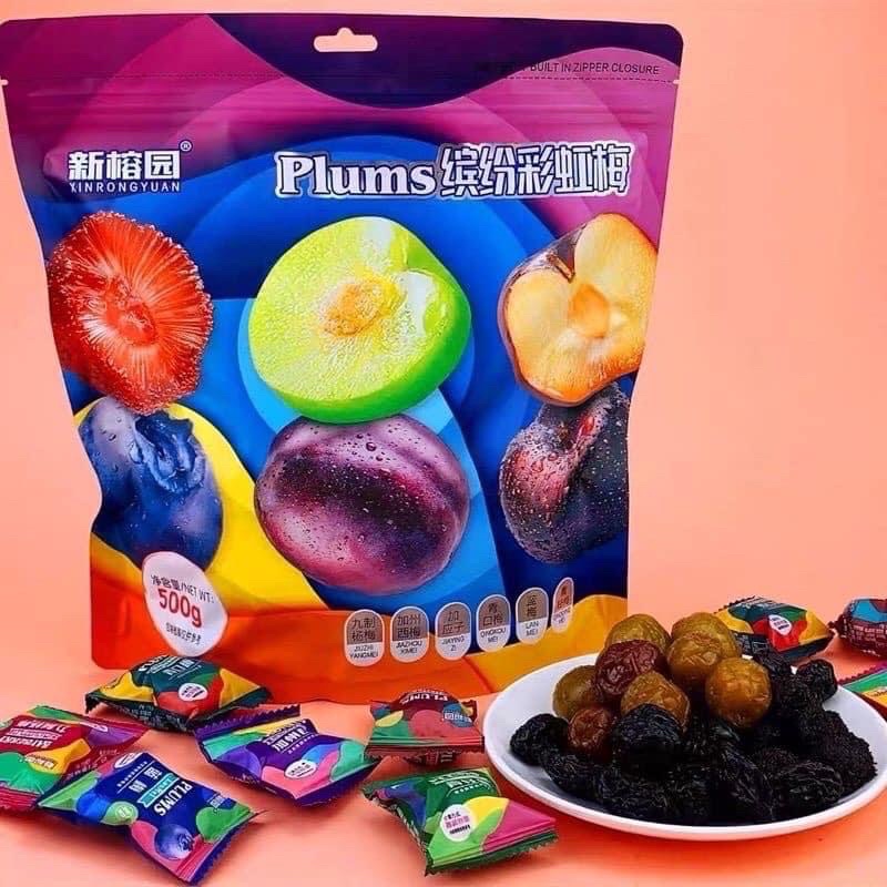 O mai Blueberry Plum Plum Plum Plum MIX 6 Flavors PLUMS 500G Shopee