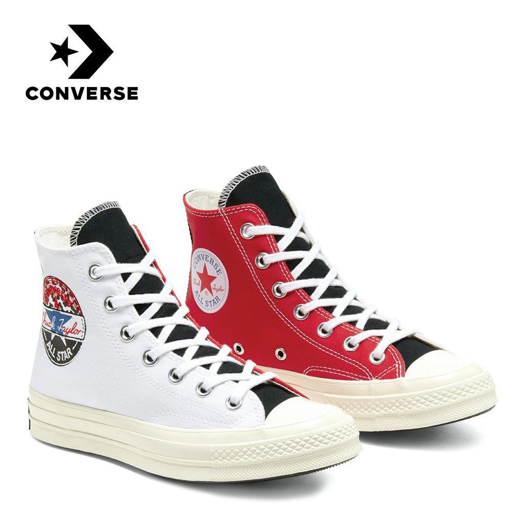 converse red blue white