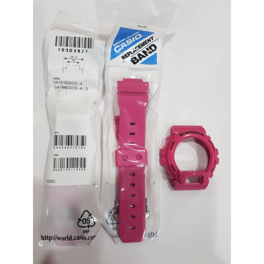 g shock replacement band and bezel