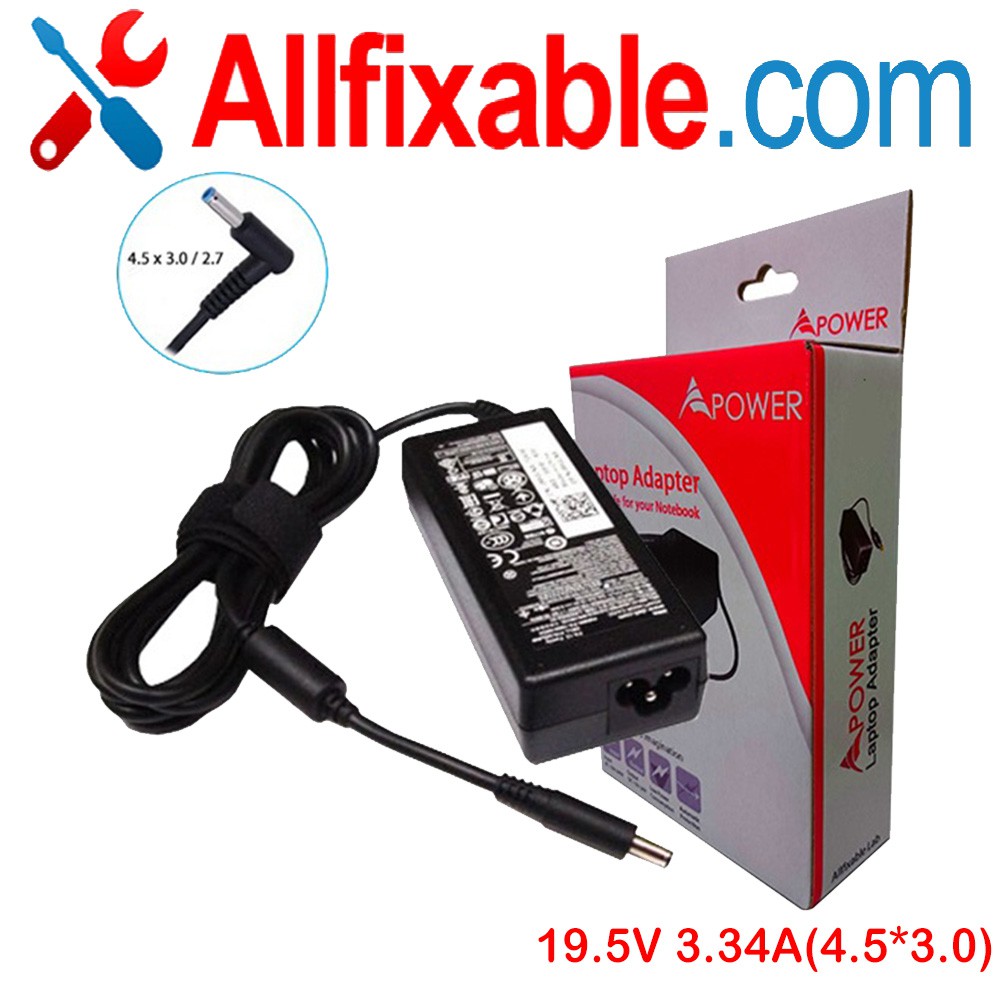 Dell Xps 13 13 9333 13 9343 13 9350 13 9360 P54g Series 19 5v 3 34a 4 5 3 0 65w Laptop Replacement Adapter Shopee Malaysia