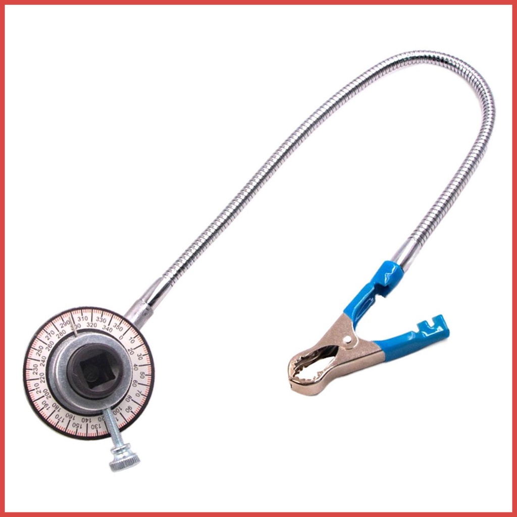 Torque Angular Gauge Torque Angle Meter with Flexible Clip Arm 360