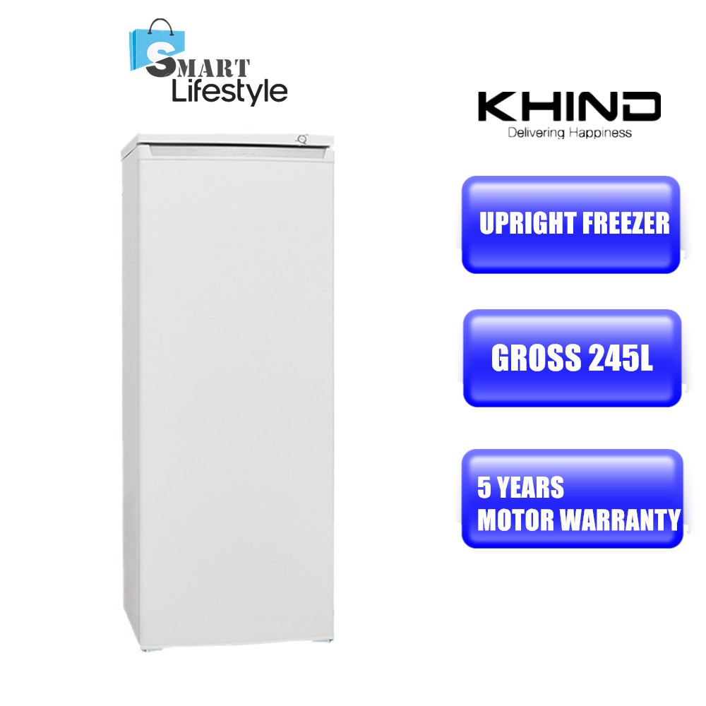 Khind Upright Freezer UF225 Shopee Malaysia