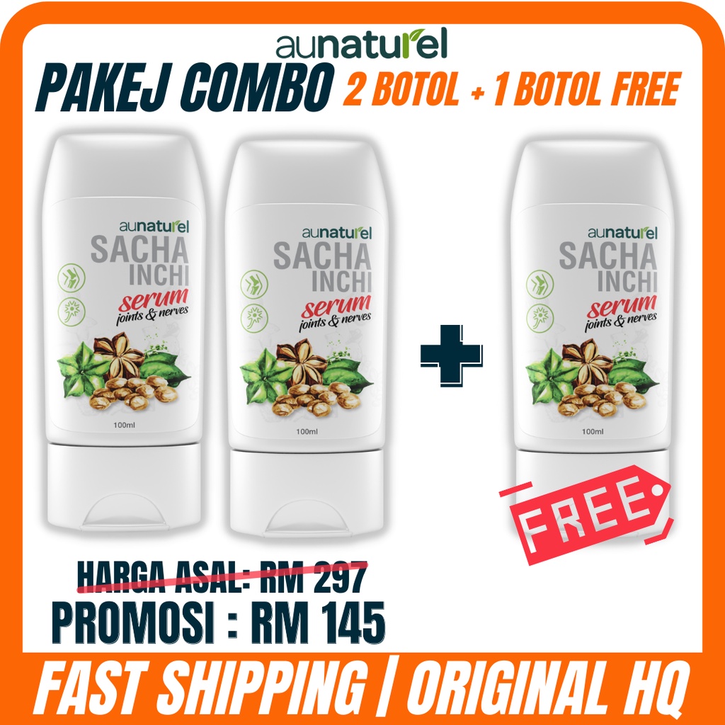 Serum Sacha Inchi Sesuai Untuk Sakit Sendi Lutut Gel Lutut Buang Angin Kebas Sakit Tumit Saraf