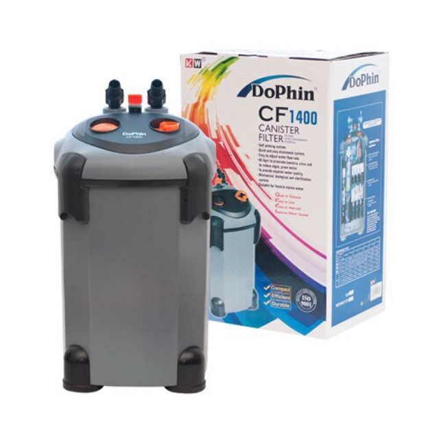 Dophin CF 1400 UV Canister Filter For Up To 4 feet Tank