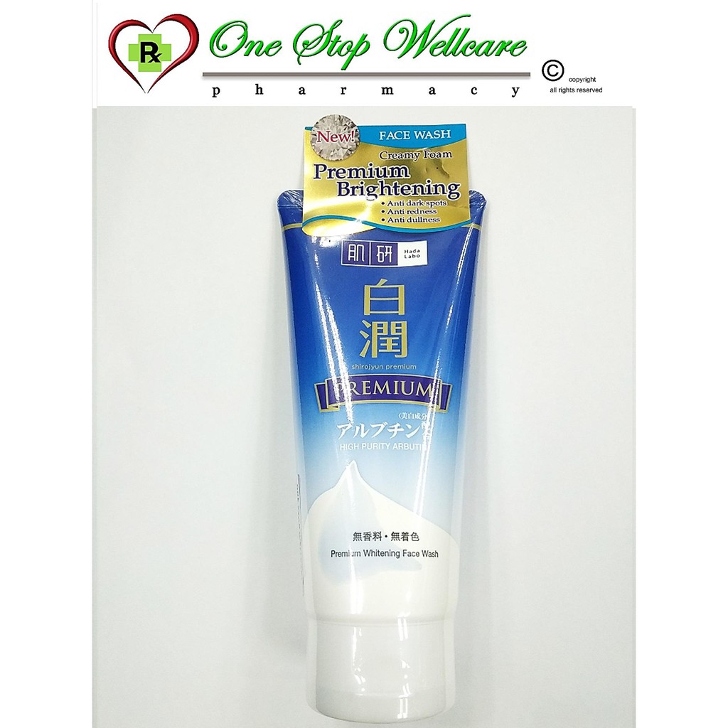 HADA LABO PREMIUM WHITENING FACE WASH 100G (EXP05/2023) Shopee Malaysia