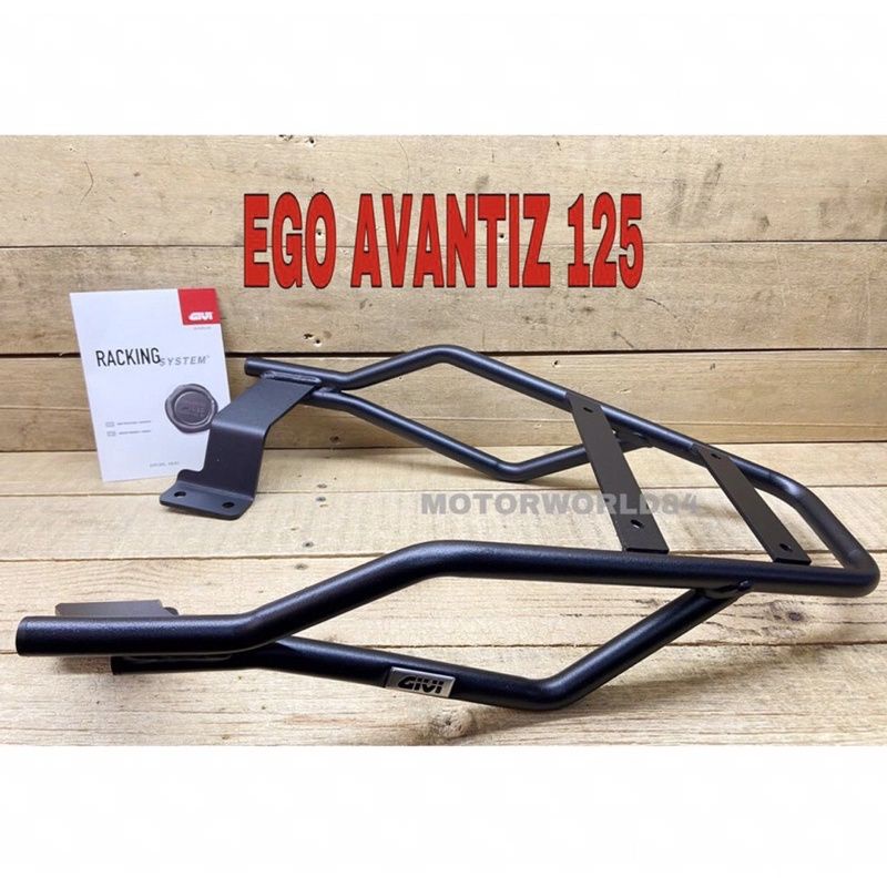 RACK GIVI EGO AVANTIZ / EGO GEAR 125 KARIE BOX RACK MONORACK ADVANCE ...