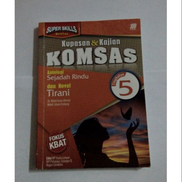 Buku Komsas Tingkatan 5 - malakowe