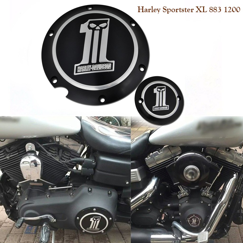 sportster black engine covers