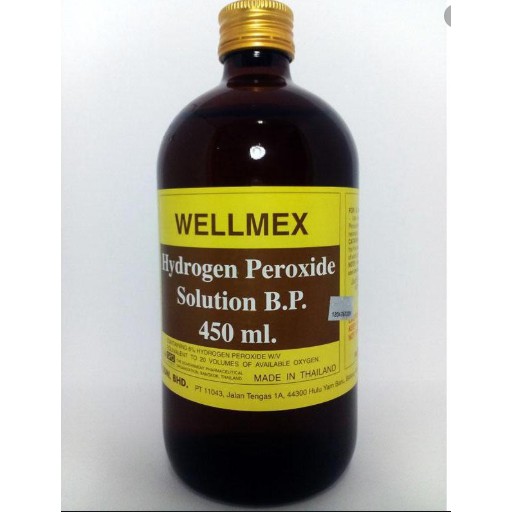 Wellmex Hydrogen Peroxide 6 w/v Solution Exp 10/2023 Shopee Malaysia