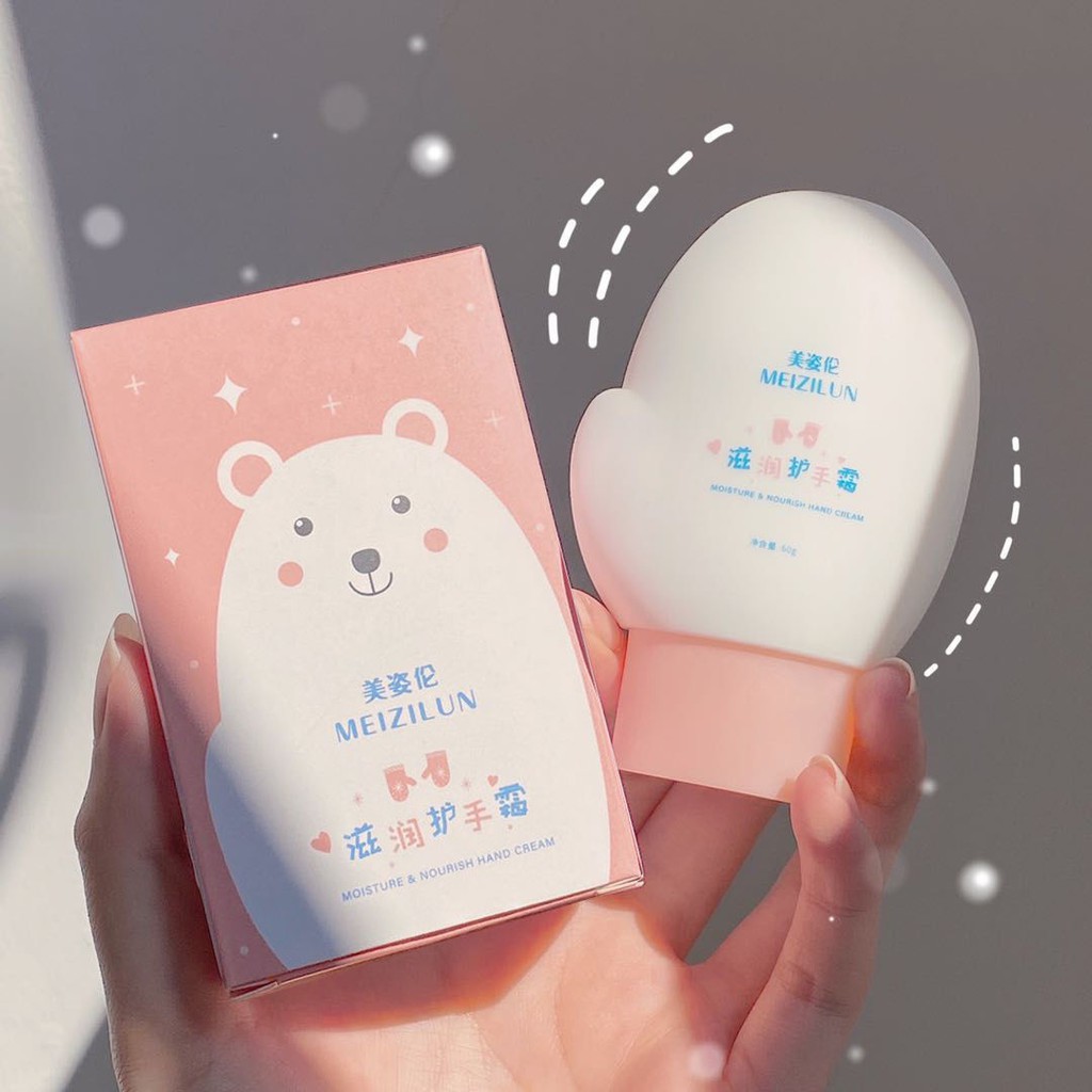 Small Glove Hand Cream Moisturizing And Whitening And Gloves Moi小手套护手霜 补水美白保湿滋润学生水蜜桃水果味持久防冻防裂嫩肤cenyag My21 3 27