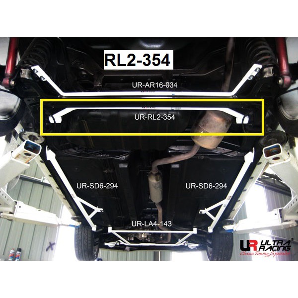 Ultra Racing 2 3p Rear Lower Bar Perodua Myvi 1 0 1 3 1 5 Rl2 354 Rl3 3395 Shopee Malaysia