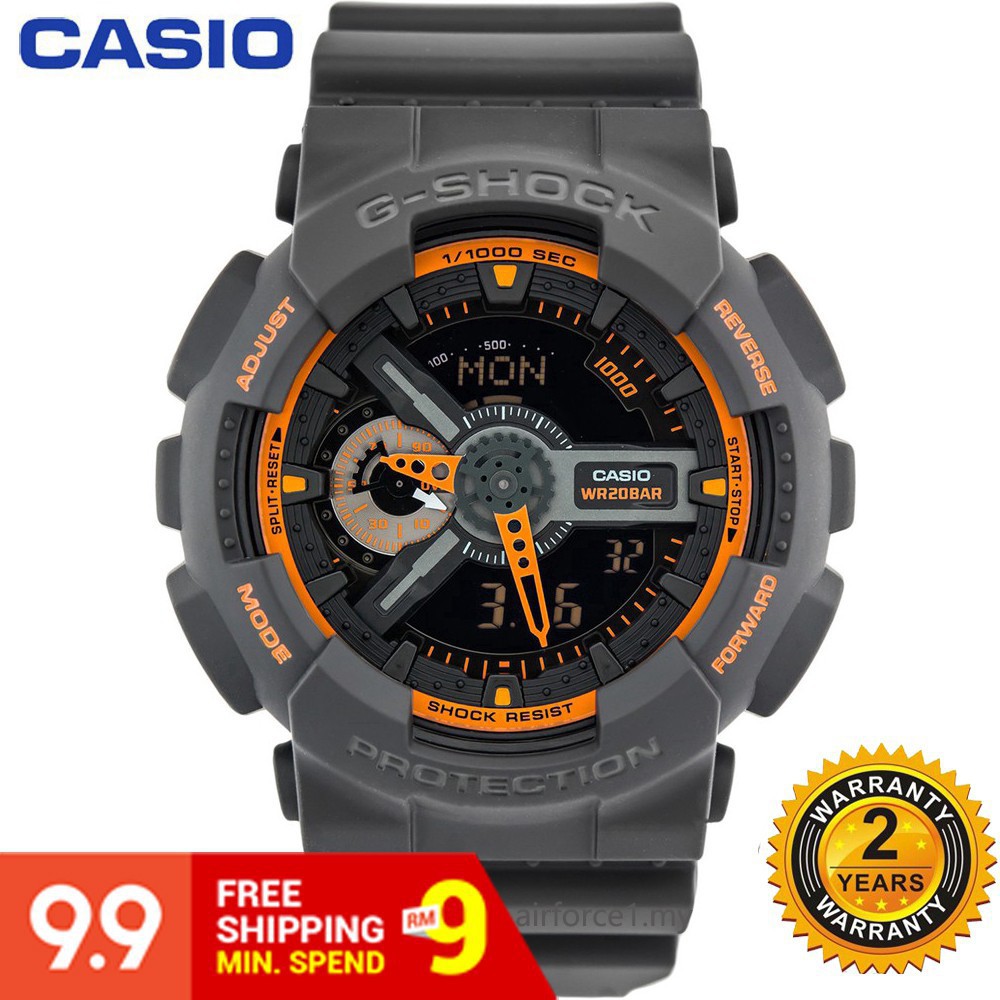 how to adjust time on g shock analog and digital