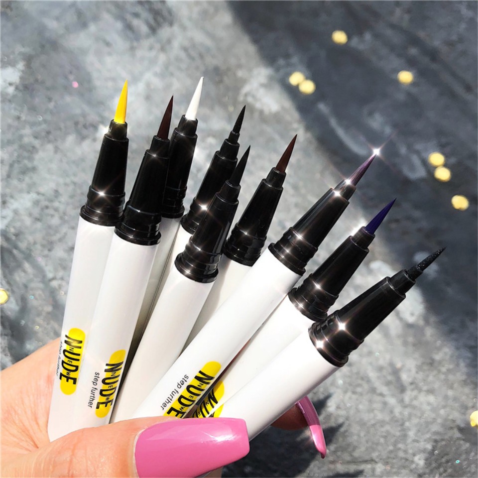 Versatile Reliable NnUeDwE®Hot Color Eyeliner Waterproof Quick-drying Eyebrow Pencil Plant Essence Ingredients Long ... - Image 3