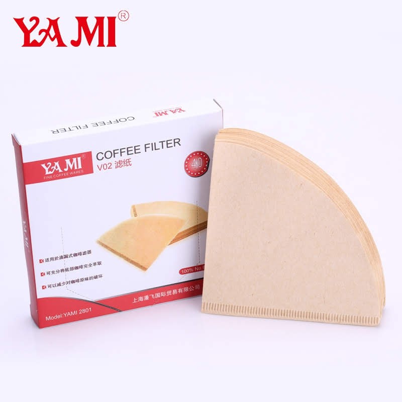 Yami V02 Coffee Dripper Filter Paper (24 cups) Shopee Malaysia