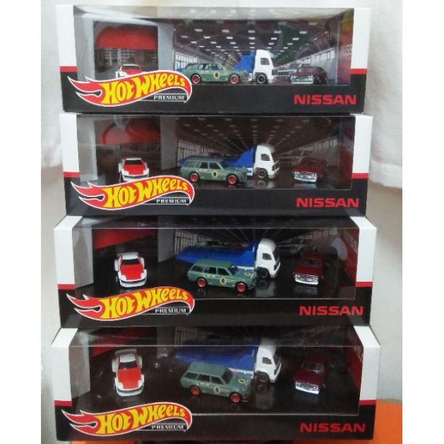 hot wheels nissan diorama set