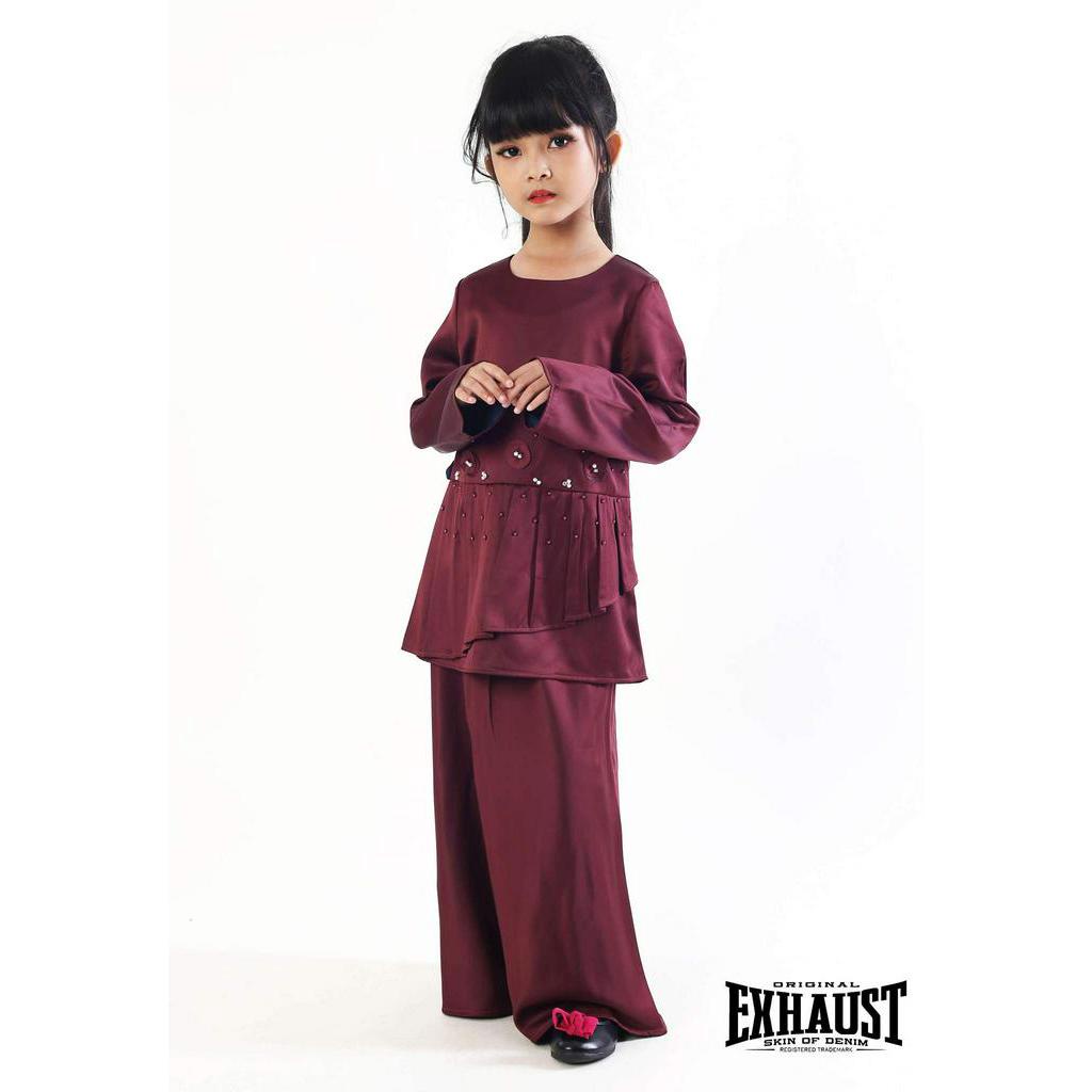Exhaust Baju Kurung Fashion Kids 7115#7