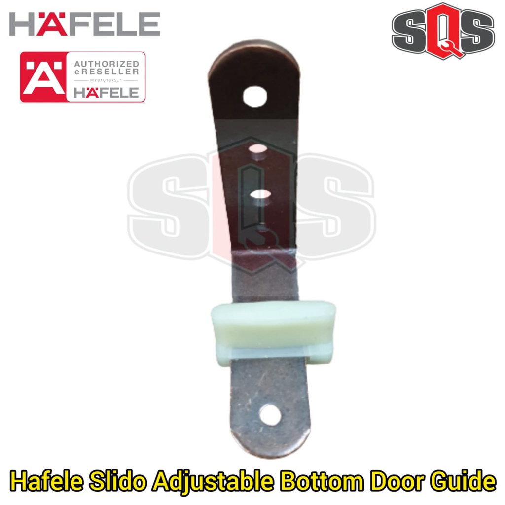 Hafele Slido Adjustable Bottom Door Guide Shopee Malaysia