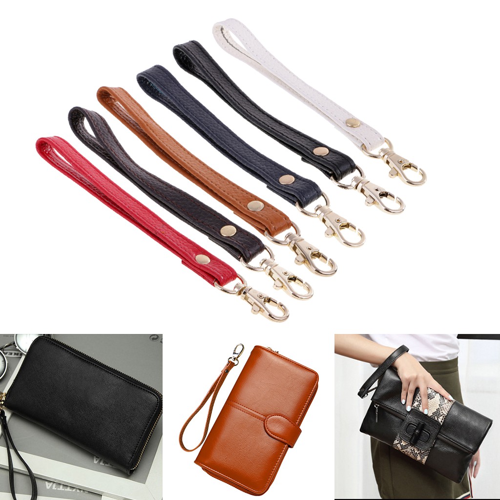 genuine leather purse straps