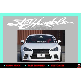 SPEEDHUNTER JDM STANCE CAR STICKER  Shopee Malaysia