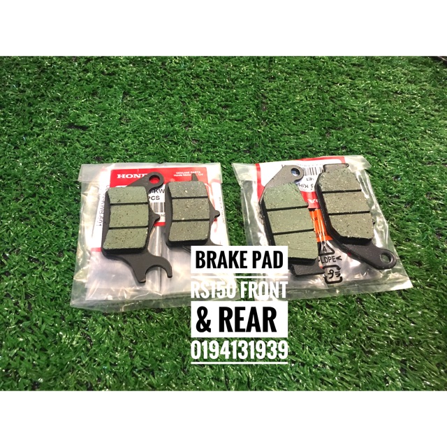 BRAKE PAD HONDA RS150 RS150 R / WAVE 125 / W125 / WAVE125 S / WAVE125 X / WAVE 100 / W110