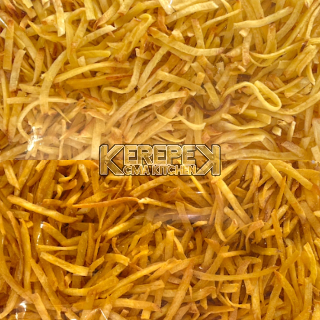 Kerepek Ubi Jejari Masin/BBQ 450G (Kerepek CMA Kitchen)