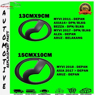 PERODUA MYVI AXIA BEZZA ALZA ARUZ EMBLEM LOGO ORNAMENT 