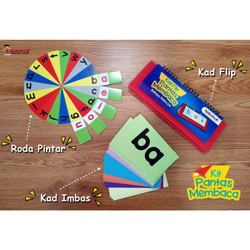 Kit Pantas Membaca Roda Pintar Sahaja Shopee Malaysia