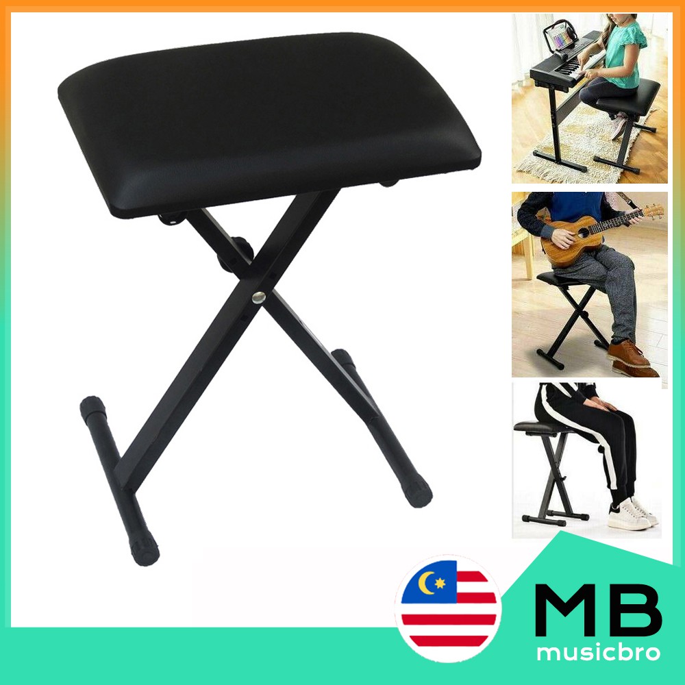 Adjustable Keyboard Stool Piano Keyboard Bench Keyboard Chair Portable Adjustable Height For Adult and Children