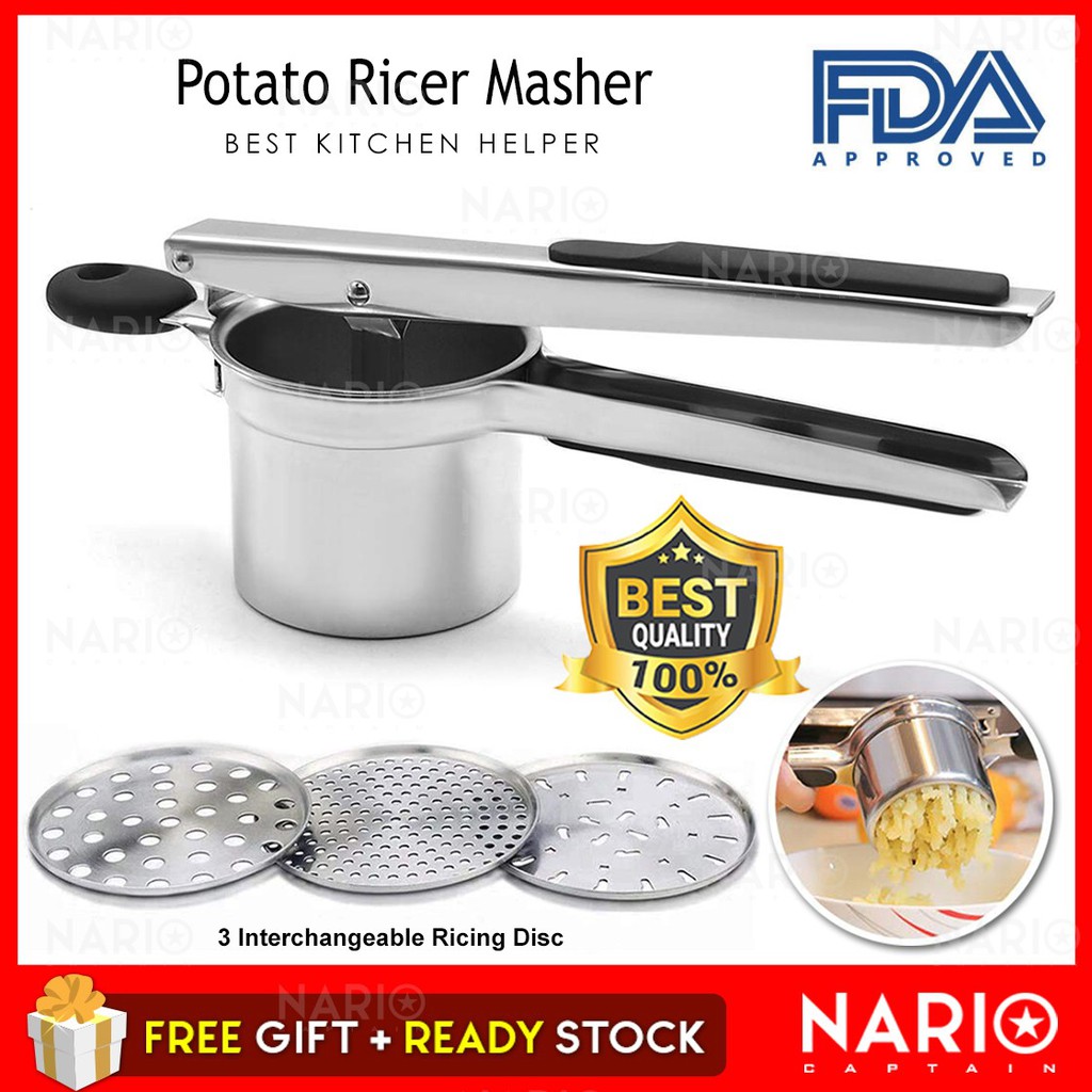 potato ricer masher press