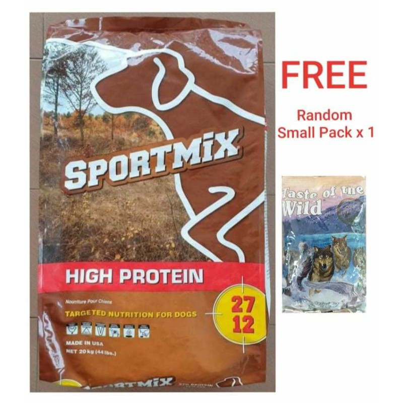 sportmix high protein dog food