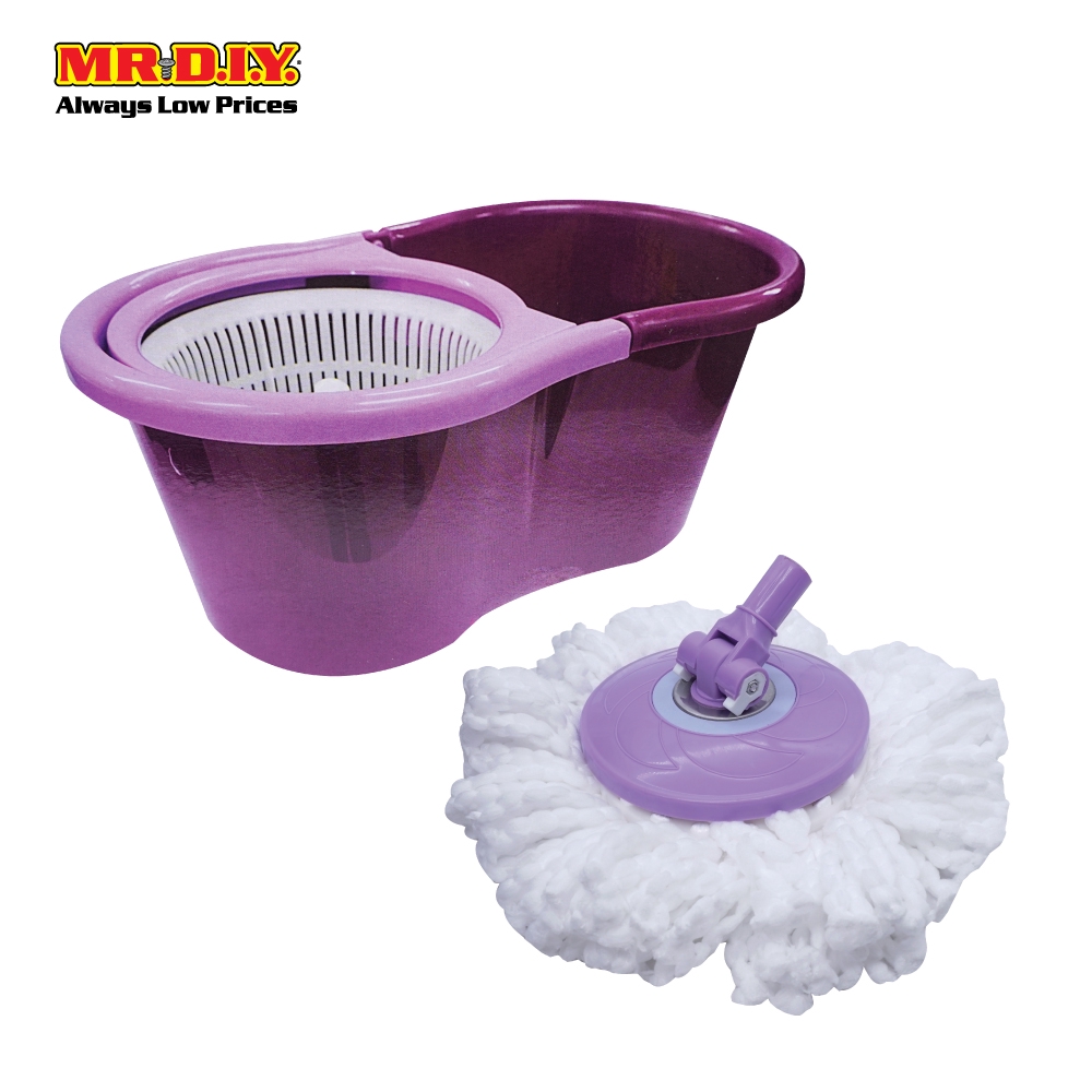 MR.DIY Premium Easy Spin Mop Set | Shopee Malaysia