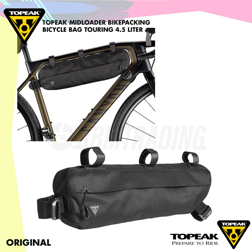 TOPEAK MIDLOADER BIKEPACKING BICYCLE BAG TOURING 4.5LITER ...