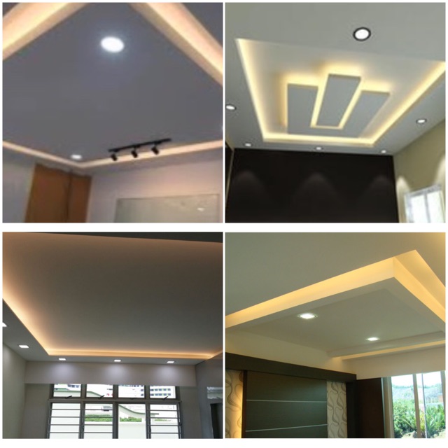 plaster ceiling lighting design