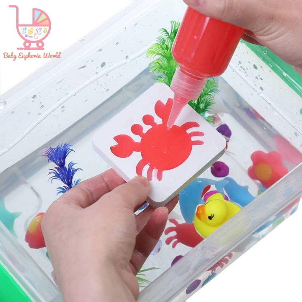 Ready Stock Magical Water Set Elf Ocean Kids Handmade Art Craft DIY Education Toy For Children魔幻水精灵