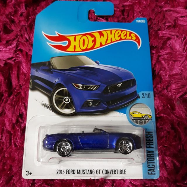 HOT WHEELS 2015 FORD MUSTANG GT CONVERTIBLE | Shopee Malaysia