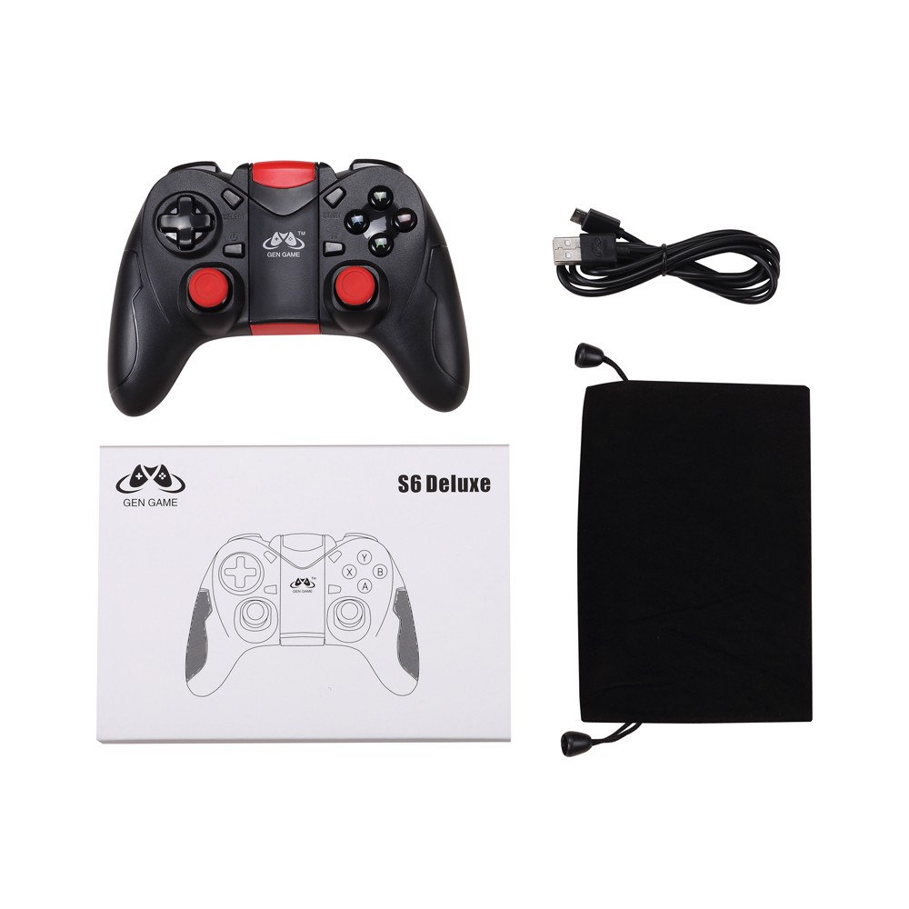 Phorock Gen Game S6 Deluxe Version Wireless Bluetooth 3 0 Gamepad Shos6hu Shopee Malaysia
