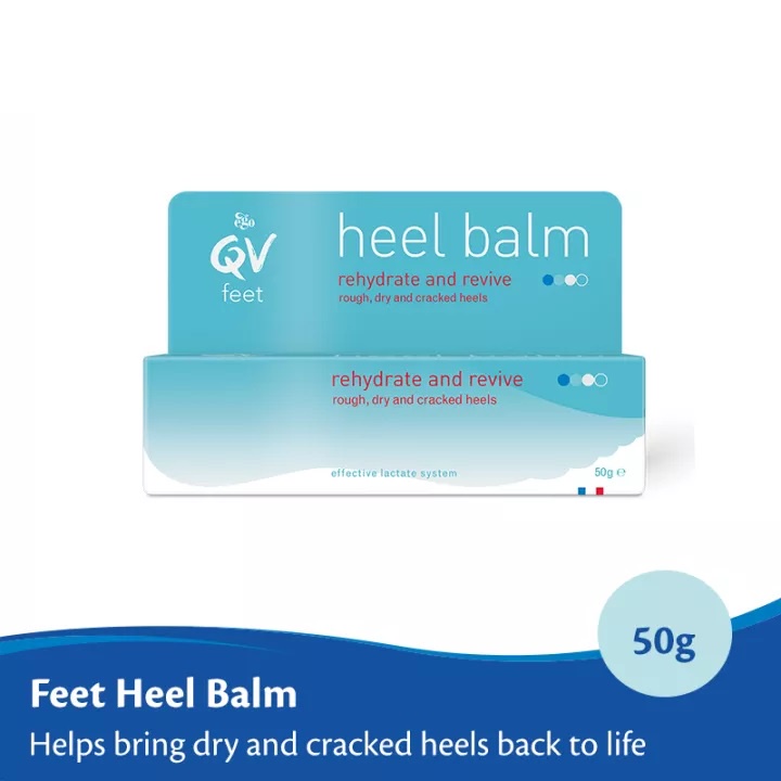 QV Feet Heel Balm 50g | Rehydrate and Revive Rough, Dry &amp; Cracked Heels
