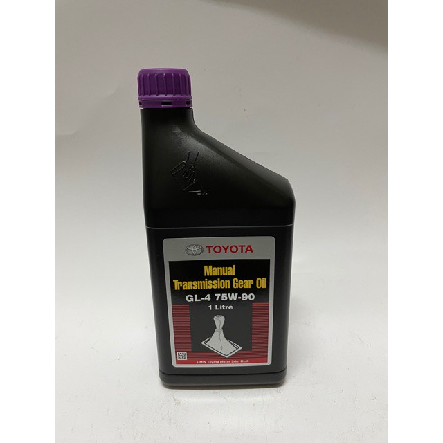 TOYOTA MANUAL TRANSMISSION GEAR OIL GL4 75W90 (1L) Shopee Malaysia